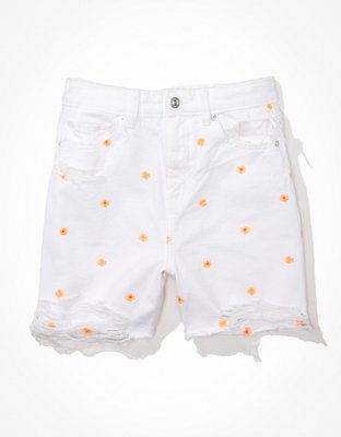 Denim Highest Waist Baggy Short