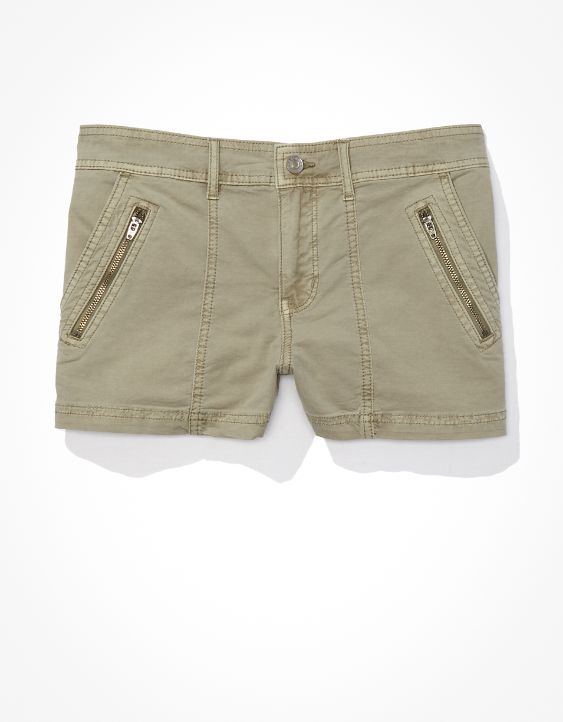 Snappy Stretch Low-Rise Short Short