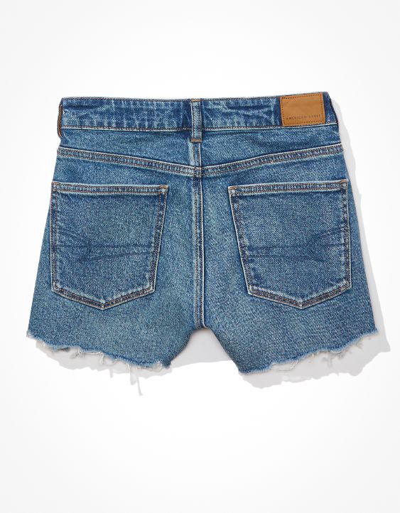 Denim Mom Short