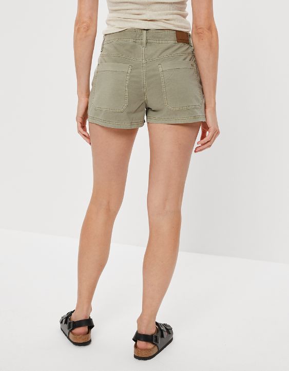 Snappy Stretch Low-Rise Short Short