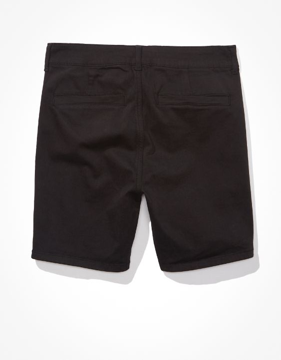 Stretch Khaki Skinny Bermuda Short