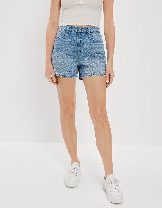 High-Waisted Baggy Vegan Leather Short