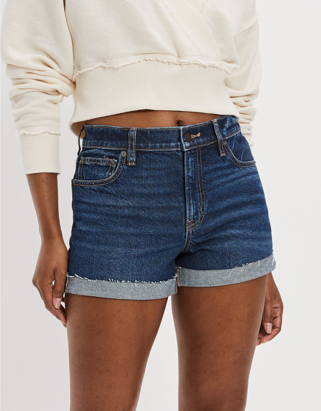 Denim '90s Boyfriend Short